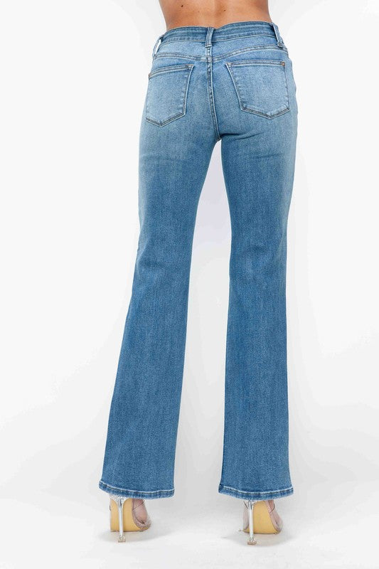 Bytos | Cat's Whiskers Mid Rise Bootcut Jeans