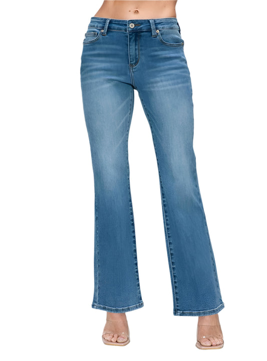 Bytos | Cat's Whiskers Mid Rise Bootcut Jeans