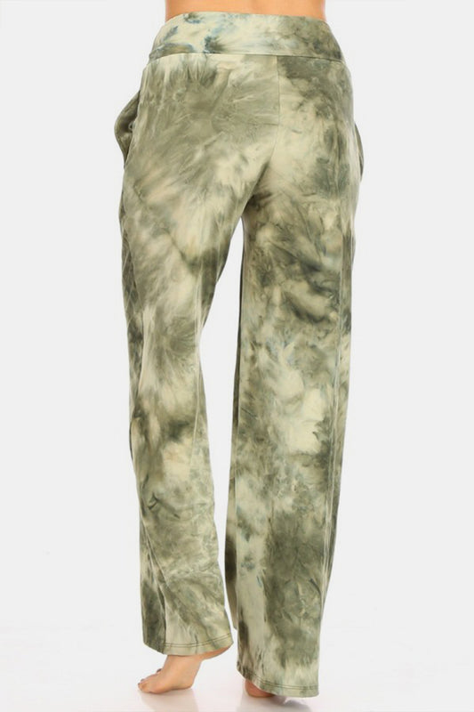 Printed Drawstring Pants