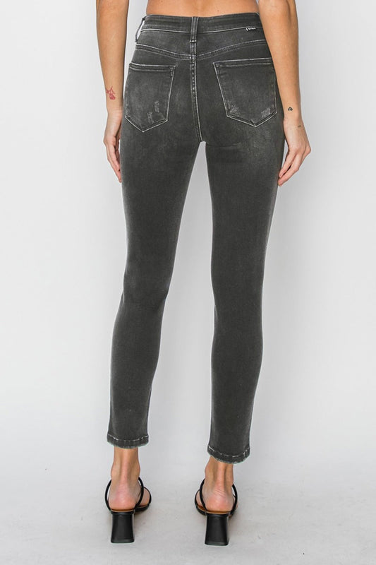 RISEN Jeans | High Rise Skinny Ankle Denim