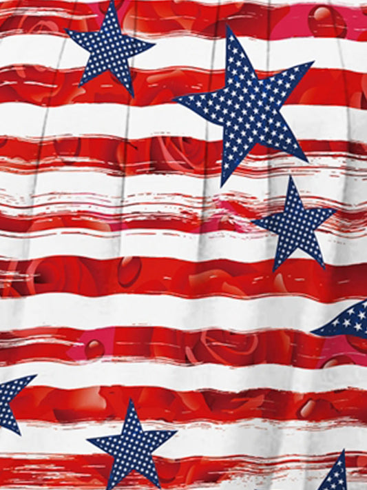 Stars & Stripes Square Neck Tank Top - Whimsical Appalachian Boutique