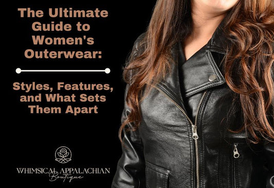 A guide to women's outerwear styles, including trench coats, puffers, parkas, and more, highlighting features, ideal weather, and styling tips for each.