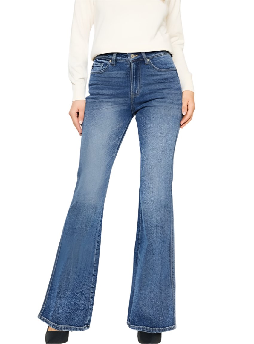 Kancan High Rise Flare Jeans