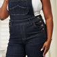 Premium denim overalls with spacious pockets