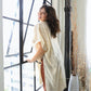Elegant beige kimono for a touch of sophistication.