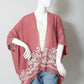 Casual Kimono for Women in Coral Pink