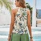 Tropical Print Grecian Neck Top & Shorts Set - Whimsical Appalachian Boutique