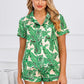 Button Up Top and Shorts Lounge Set - Whimsical Appalachian Boutique