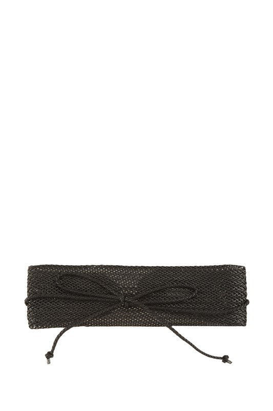 Elastic straw belt with a lightweight design