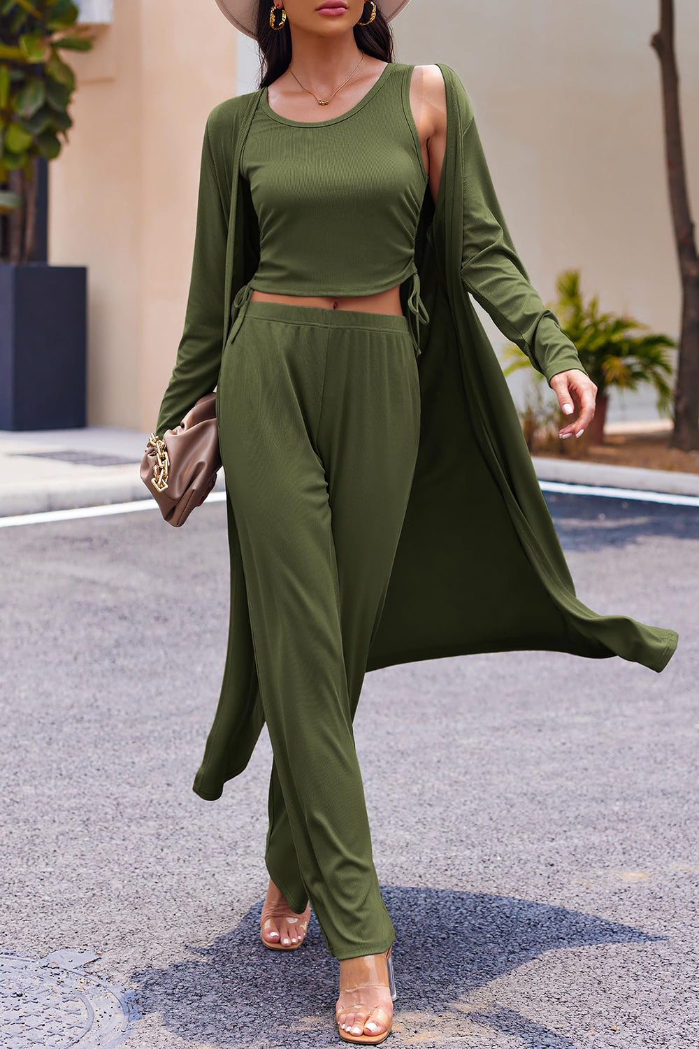 3 Piece Women's Pant Suit – 9 Colors Available