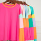 Pastel Sleeve Color Block Sweatshirt