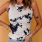 Boho-chic Tie-Dye Tank with unique patterns for a standout casual look. Comfortable, versatile, and perfect for any relaxed occasion