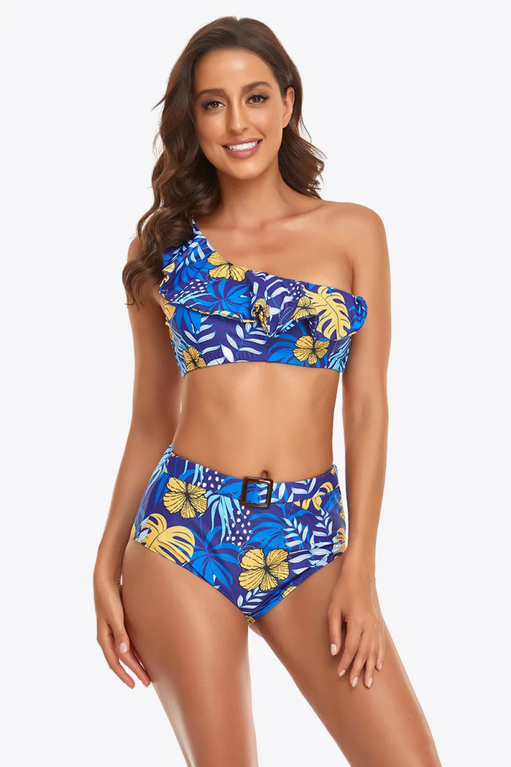 Blue floral bikinis are all the rage this year - grab yours today before they sell out!