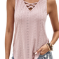 Elevate your style with our Eyelet Wide Strap Tank, available in mauve, black, white, and sage. Perfect for any occasion!