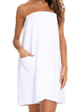 Experience unparalleled comfort and style with our Strapless Robe with Pocket. Luxurious, versatile, and perfect for relaxation. Order now!