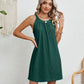 This kelly green eyelet dress is to die for. The grecian neck mini dress is the ideal outfit for summer, both comfortable and cool. Shop now!