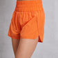 Stay comfy & stylish with our Elastic Waist Orange Shorts. Perfect for summer days & versatile looks. Grab yours & shine bright!