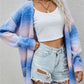 Angel Wings Gradient Open-Front Cardigan