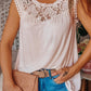 Elegant Full Size Lace Tank in various colors for a comfortable yet chic look. Perfect for any occasion, it's a wardrobe must-have