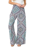 Southern Charm High-Waisted Pattern Pants for women