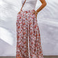 Floral Bliss Palazzo Pants with colorful floral design and relaxed fit