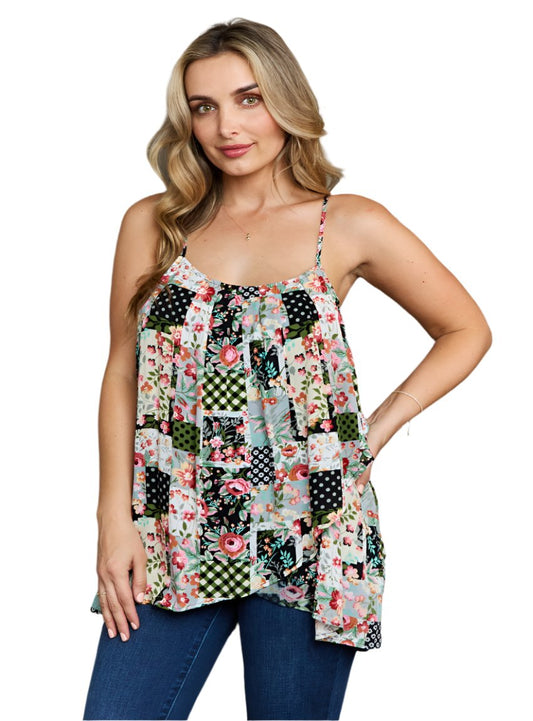 Ninexis Hang Loose Tulip Hem Cami Top