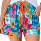 Flaunt your style with our colorful High Waist Shorts, perfect for summer fun. Comfort meets vibrant fashion in these eye-catching shorts!