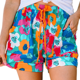 Flaunt your style with our colorful High Waist Shorts, perfect for summer fun. Comfort meets vibrant fashion in these eye-catching shorts!