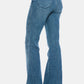 Judy Blue flare jeans styled with heels for a polished look.
