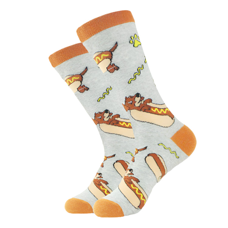 Hot Dog Socks