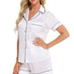 Indulge in comfort and style with our Button Up Top and Shorts Lounge Set. Soft fabric, chic design, and versatile wear. Perfect for relaxation.