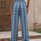 Versatile blue boho pants perfect for casual and everyday wear