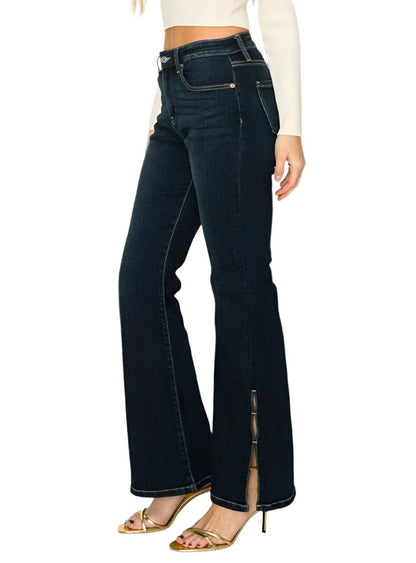 Artemis Vintage Jeans | High Rise Dark Wash Flare | Whimsical Clothing