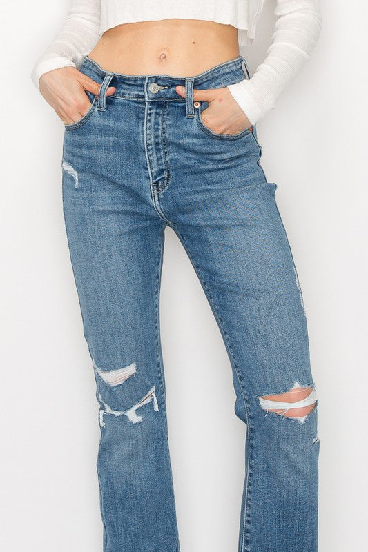 Artemis Vintage Jeans | High Rise Skinny Bootcut | Whimsical Clothing