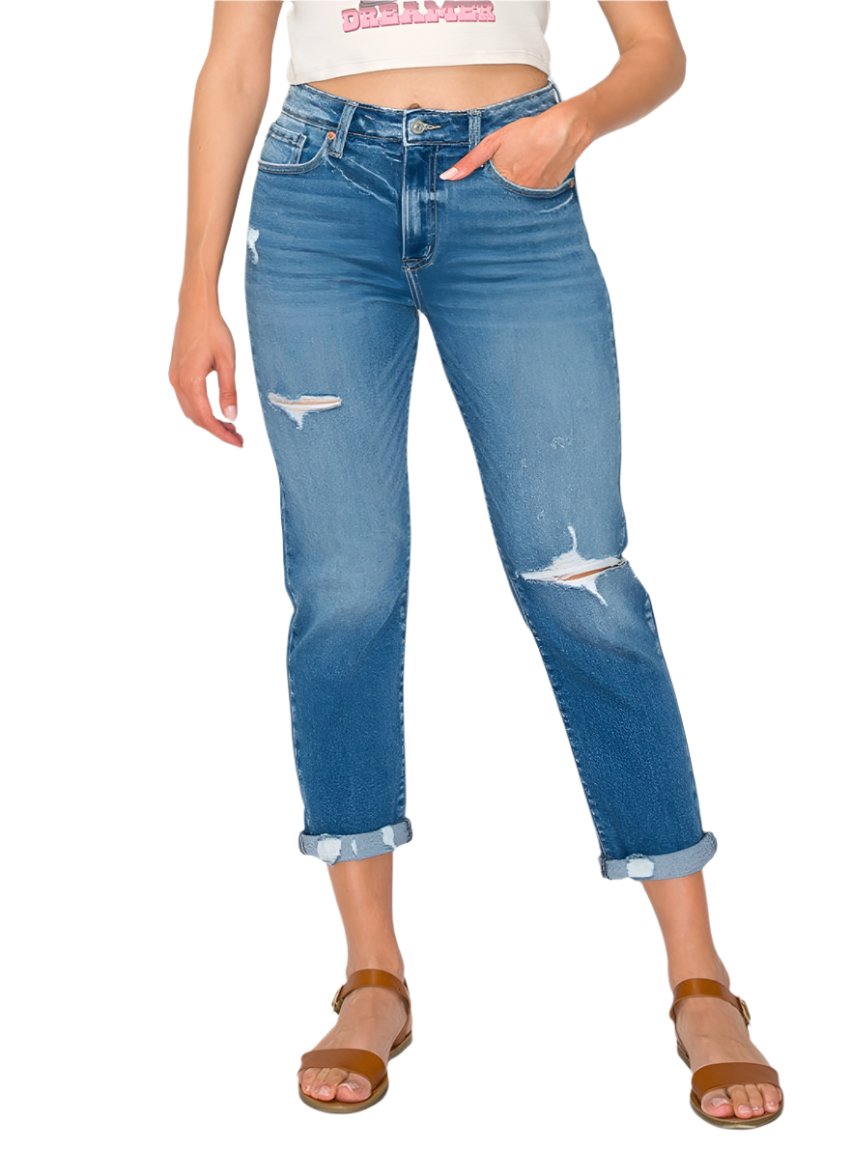 Artemis Vintage Jeans | High Rise Tapered Leg | Whimsical Clothing