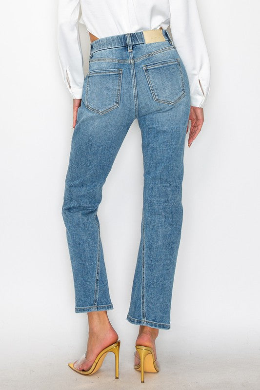 Artemis Vintage Jeans | Medium Wash Tummy Control Straight | Whimsical Clothing