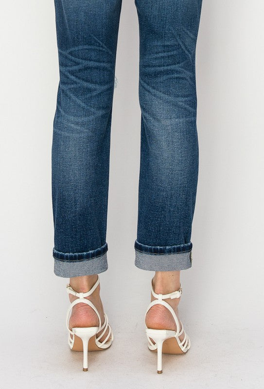 Artemis Vintage Jeans | Mid-Rise Vintage Distressed Boyfriend | Whimsical Clothing