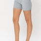 Make a bold statement with Judy Blue's Full Size Color Block Denim Shorts, offering a unique, stylish look with unbeatable comfort for all.