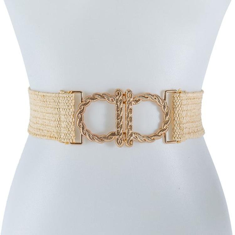 One Size Straw Fashion Belt - Whimsical Appalachian Boutique