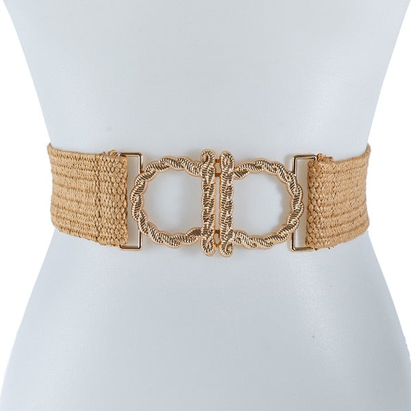 One Size Straw Fashion Belt - Whimsical Appalachian Boutique