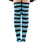 Striped Over-The-Knee Socks