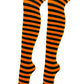 Striped Over-The-Knee Socks