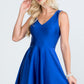 Sleeveless Dalia fit and flared tricot dress