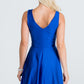 Sleeveless Dalia fit and flared tricot dress
