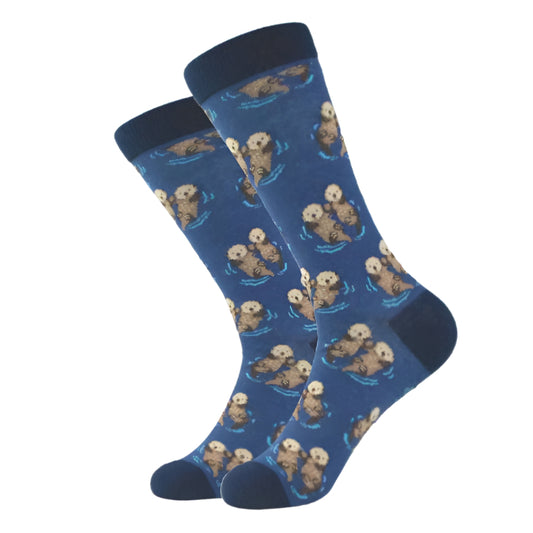 Blue Otter Socks