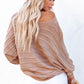 Cozy blush knitwear for everyday style
