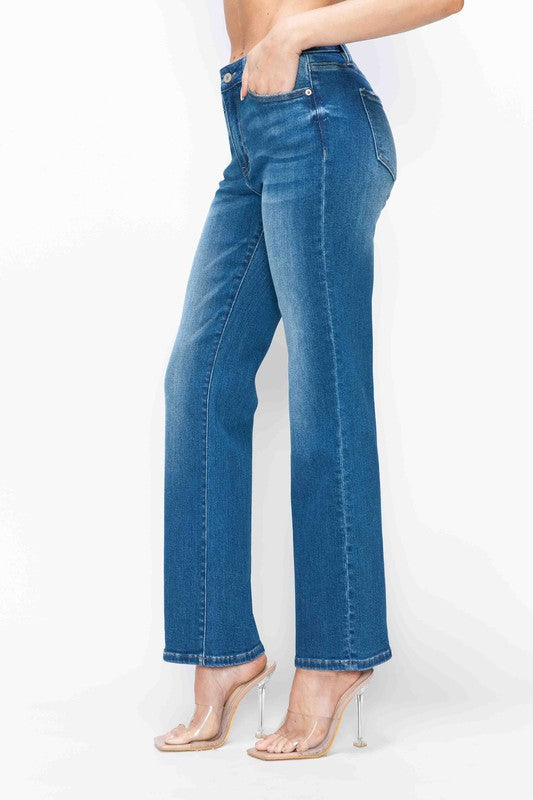 Bytos | Cat's Whiskers High Rise Straight Jeans