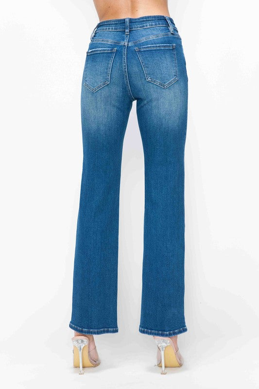 Bytos | Cat's Whiskers High Rise Straight Jeans