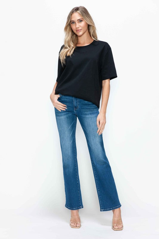 Bytos | Cat's Whiskers High Rise Straight Jeans