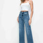 Bytos | High Rise Wide Leg Jeans with Pockets